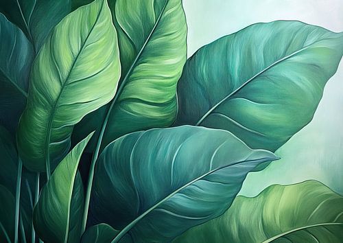 Plant leaf | Soothing Leaf Curtain