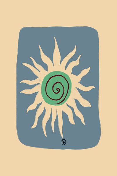 Danse de la spirale du soleil par Sandra Poliakov