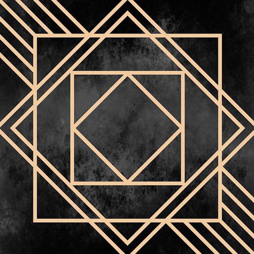 Art Deco Zwart
