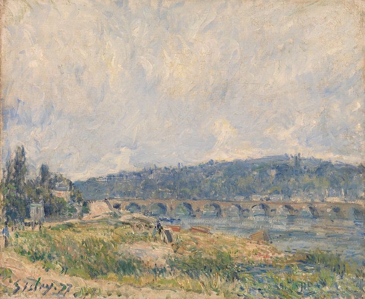 Sèvres Bridge, Alfred Sisley by Masterful Masters