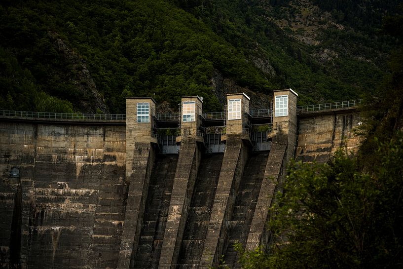 Forces of nature – Silent strength – Industrial dam photography by Ilona - TIZFotografie