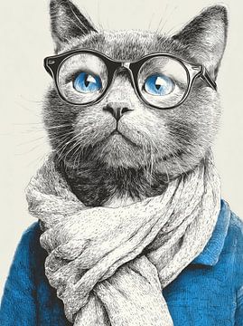 Hipster Katze 10