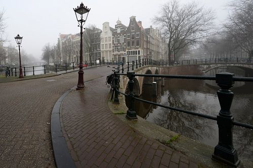 Mistig Amsterdam
