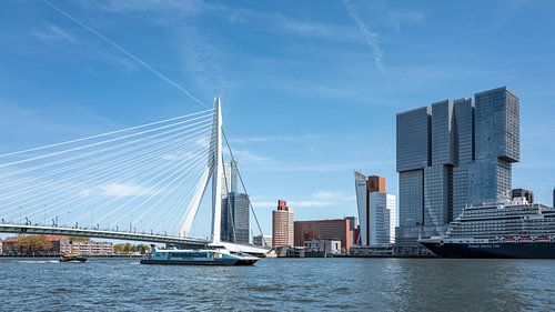 The Erasmus Bridge and the Skyline