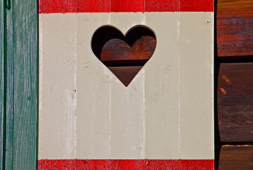 Heart wall by Christa Kramer