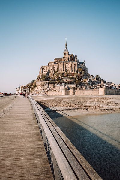 Le Mont Saint Michel in Normandië | Frankrijk | Reisfoto van Expeditie Aardbol
