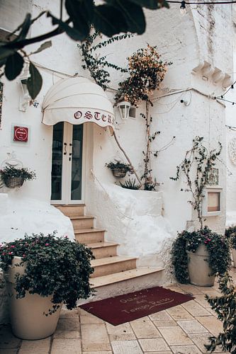 Restaurant, Ostuni, Apulien, Italien