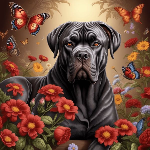 My dearest Cane Corso by Wilfried van Dokkumburg