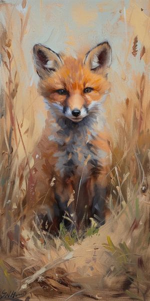 Le regard enjoué du renard par Whale & Sons