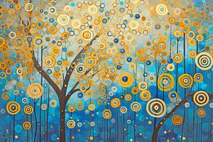 Tree of Life, Gustav Klimt van Caroline Guerain