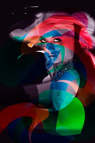 Nude and eroticism and sensuality