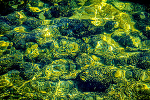 Abstraktion Unterwasserwelt