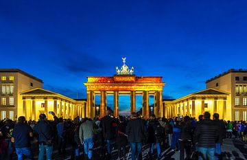 Brandenburger Tor in een bijzonder licht van Frank Herrmann