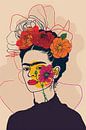 Frida - Frida von Poster Art Shop Miniaturansicht