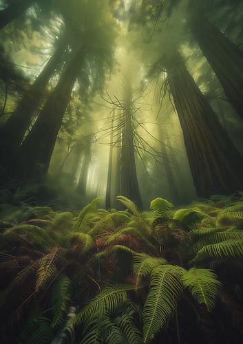 Mystical forest hike