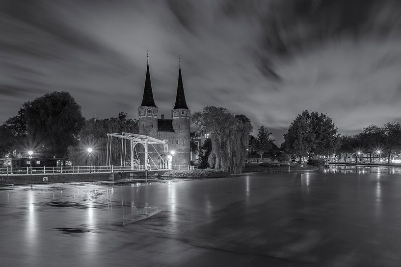 Oostpoort Delft, The Netherlands (B&W) - 4 by Tux Photography