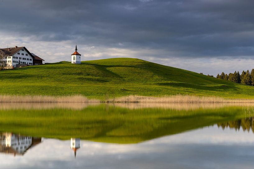 Ambiance du soir au lac de Hegratsried par Andreas Müller