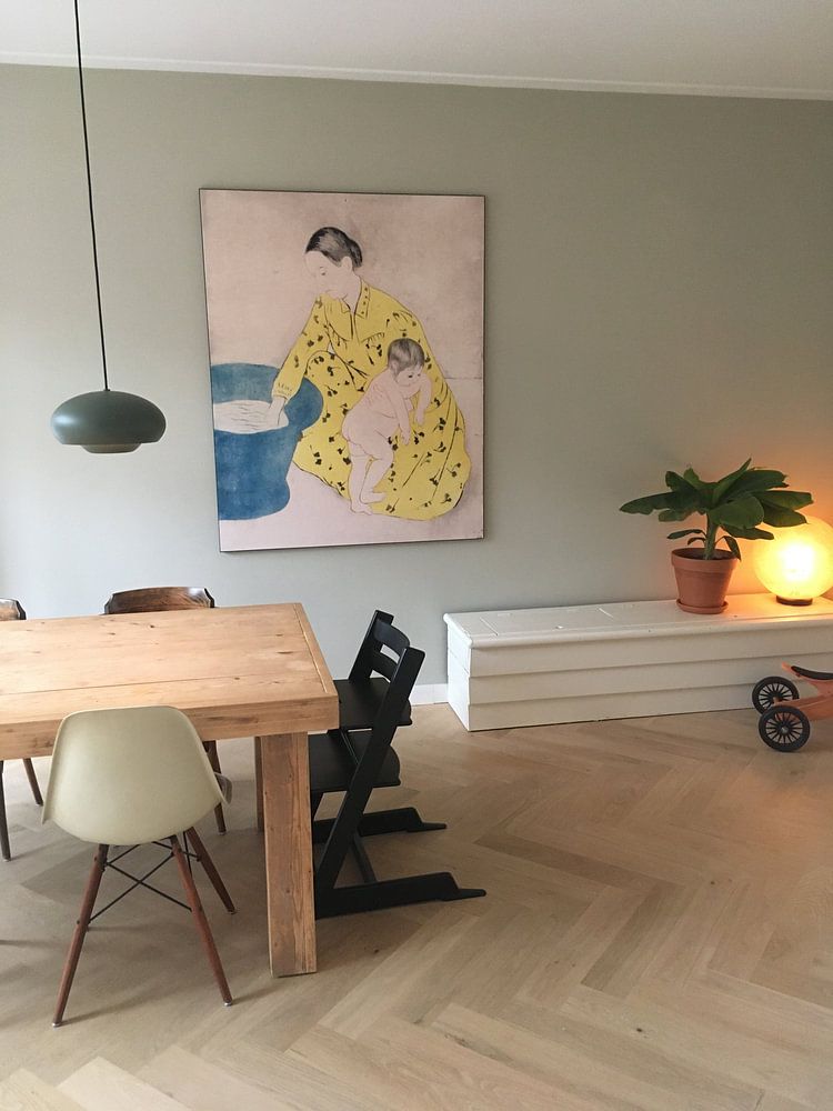 Le Bain, Mary Cassatt 