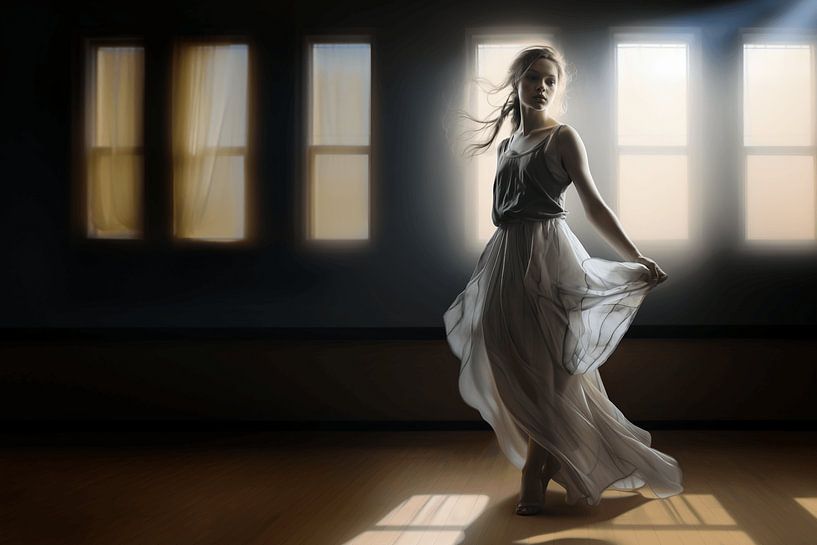 Das einfache, elegante Bauernmädchen - Eine Ballarina in der Entwicklung von Karina Brouwer