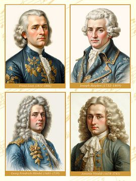 4 Composer poster C by Hans Levendig (lev&dig fotografie)