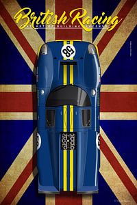British Racing Lola T70 MKIII No. 58