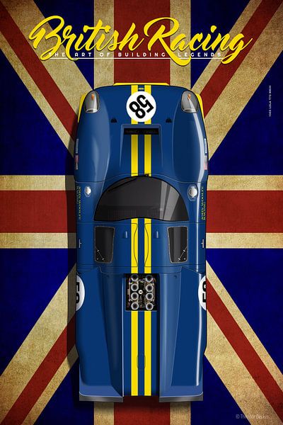 British Racing Lola T70 MKIII No. 58 by Theodor Decker