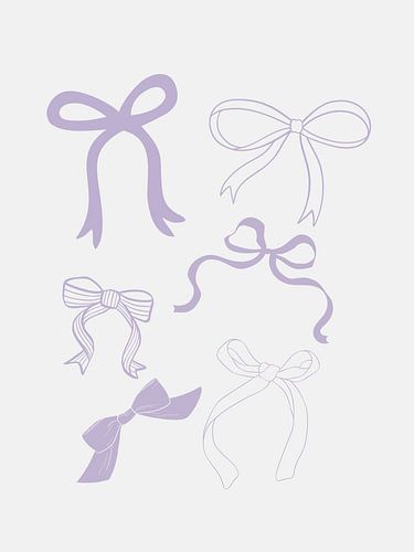 Purple Bows