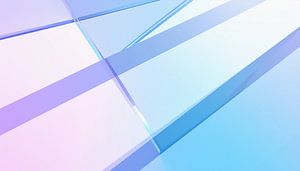Abstrakter glas Geometrie