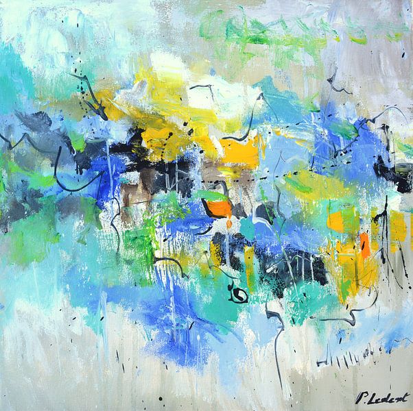 Zonnige dag van pol ledent