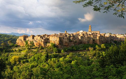 Pitigliano in the golden hour, Italy