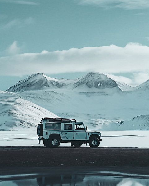 Avontuur in IJsland van fernlichtsicht