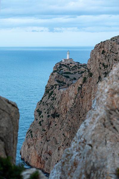 Mallorca - A different view of the lighthouse at Cap Formentor by t.ART