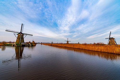 Moulins à vent sur Kinderdijk