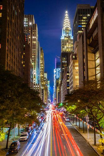 Chrysler Building long exposure