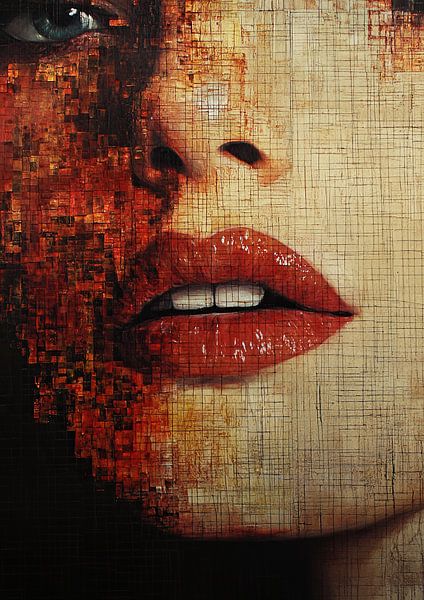 Lips by Eye catching paintings