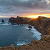 Zonsopgang bij da Ponta do Rosto Maderia van Rick Goede