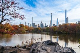 New Yorker Skyline vom Central Park aus von Tim Vlielander