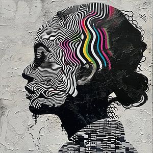 Modernes Porträt | Grafisches Profil