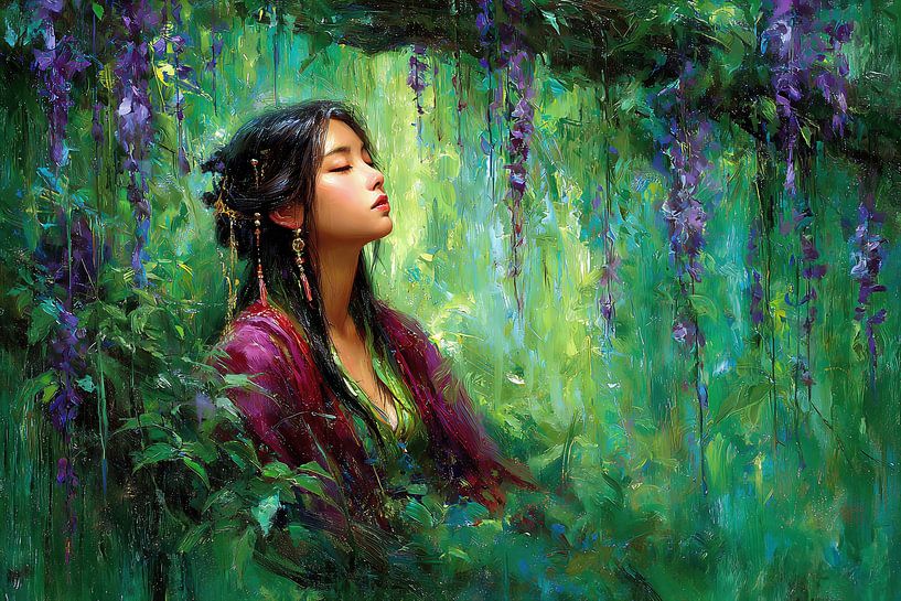 Picturesque Japan with Geisha by Egon Zitter