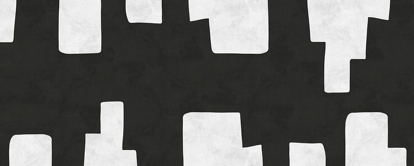 Black and white shapes by Vitor Costa