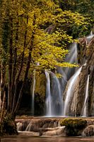 La cascade des tufs aux planches pres d'arbois.
