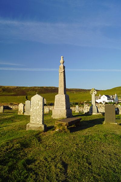 Cemetery at Kilmuir Flora MacDonald's grave by Babetts Bildergalerie