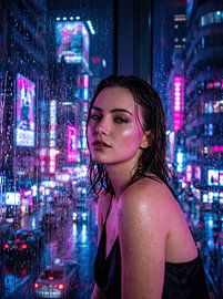Een filmisch portret van een neonstad