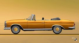 Mercedes-Benz W 111 Cabriolet offen von aRi F. Huber