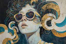 Kosmische Vogue Gelassenheit