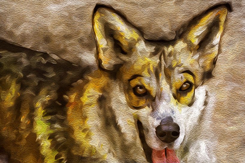 Artificial intelligence : The dog by Photoart-Naegele