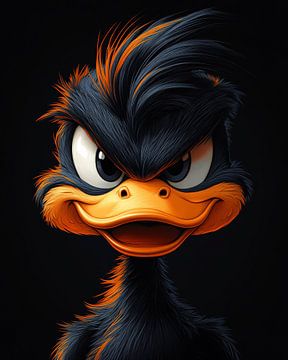  Dark Fury: Die intensive schwarze Ente