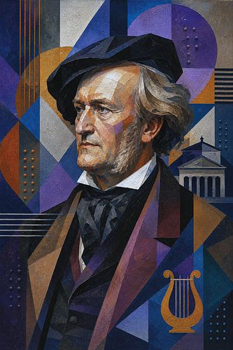Richard Wagner schilderij.