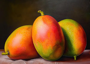 Malerei Mango