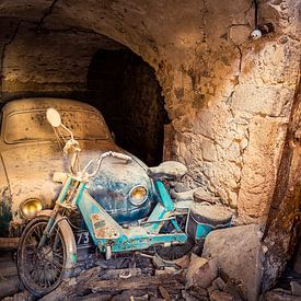 Renault Dauphine und Solex Flash von Halma Fotografie